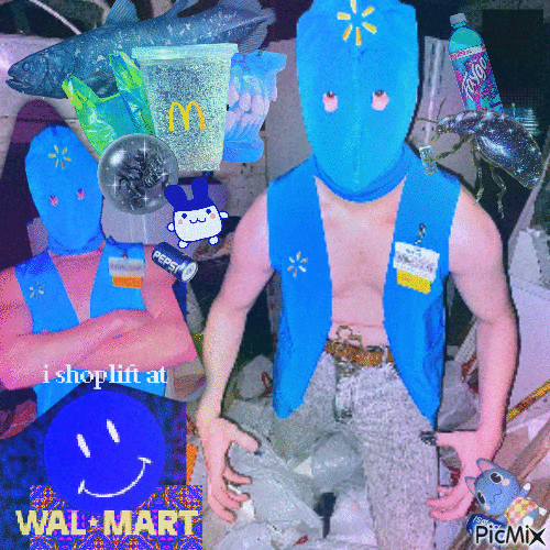 walmart gimp masochistic capitalism fantasy worldwide - 無料のアニメーション GIF