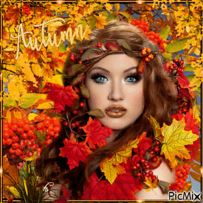 autumn leaves - Bezmaksas animēts GIF