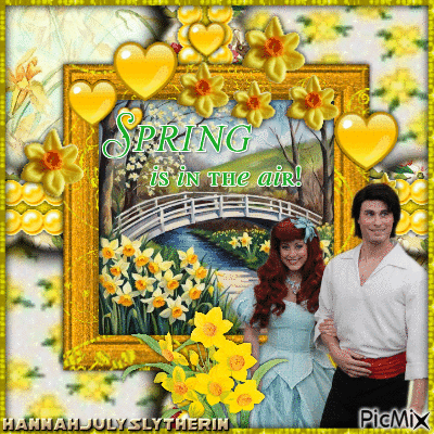 {{Ariel & Eric - Spring is in the Air}} - GIF animado grátis