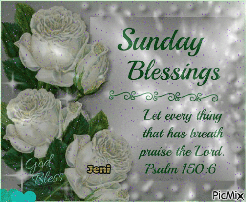 Sunday blessings - Безплатен анимиран GIF