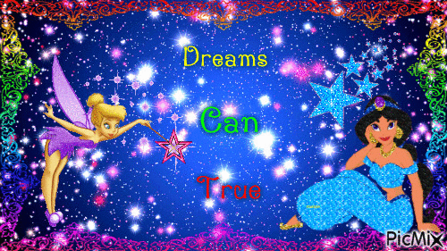 Dreams Can Come True Always - Darmowy animowany GIF