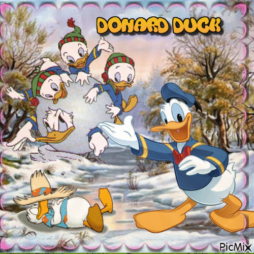 donald duck - Gratis animerad GIF