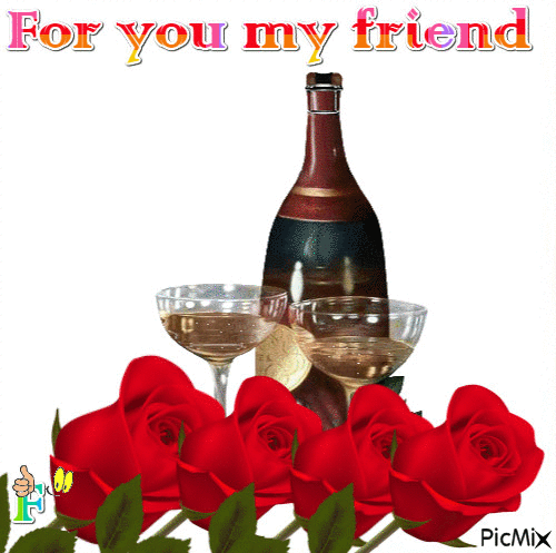 For you my friend - Free animated GIF