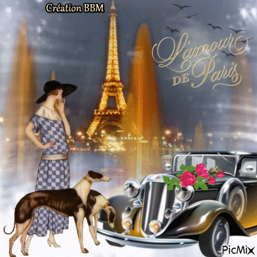 Paris par BBM - GIF animado gratis