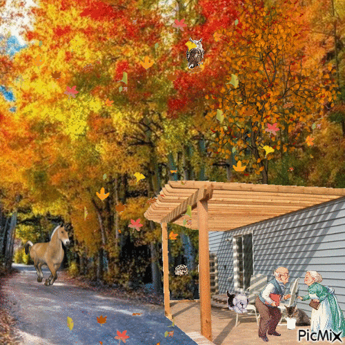 Herbst - Gratis animeret GIF