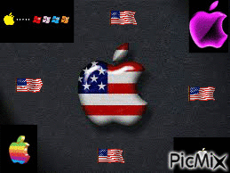 Apple - Animovaný GIF zadarmo