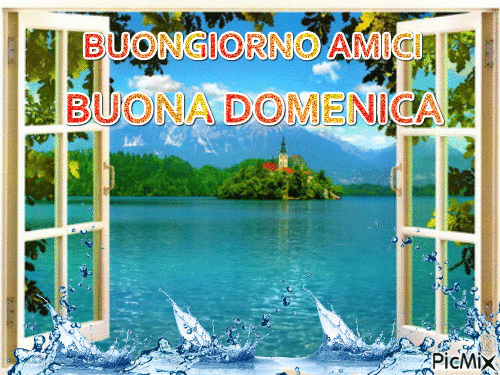 BUONA DOMENICA - Безплатен анимиран GIF