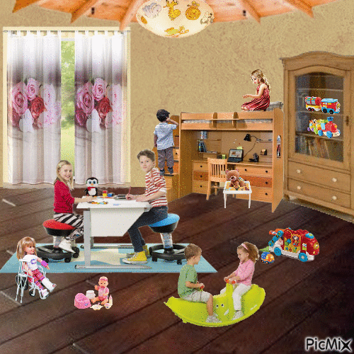 Kinderzimmer - Free animated GIF
