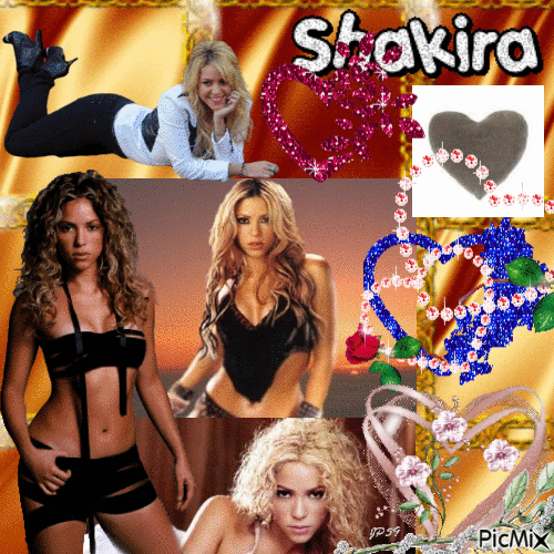 Shakira - GIF animasi gratis