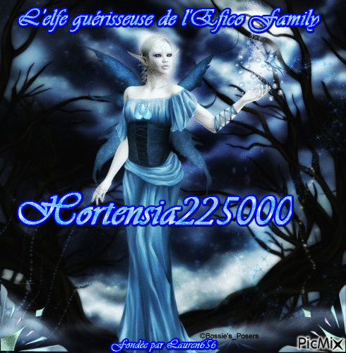 Elfico Family Hortensia225000 - Gratis animeret GIF
