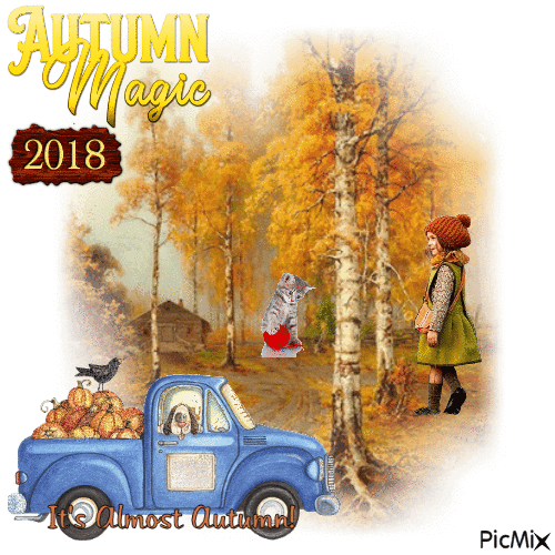 Autumn Magic 2018 - Бесплатный анимированный гифка