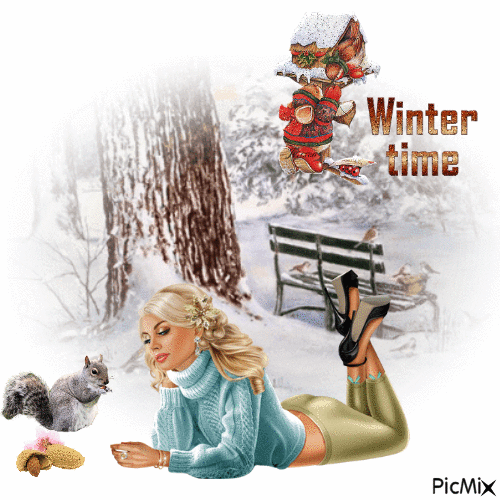 Winter Time - 無料のアニメーション GIF