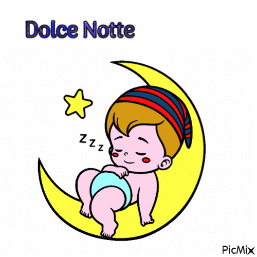 dolce notte - Δωρεάν κινούμενο GIF