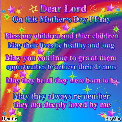 Mother's Day Prayer - Free animated GIF