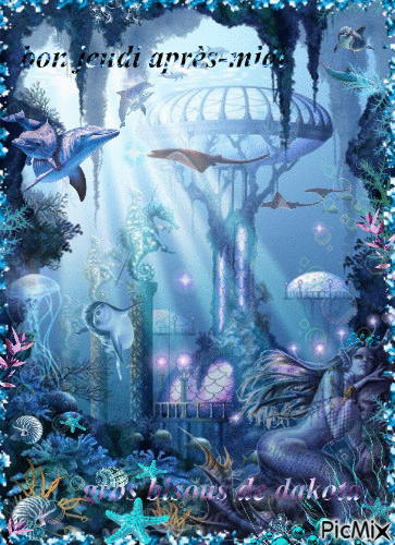 mermaid - Zdarma animovaný GIF