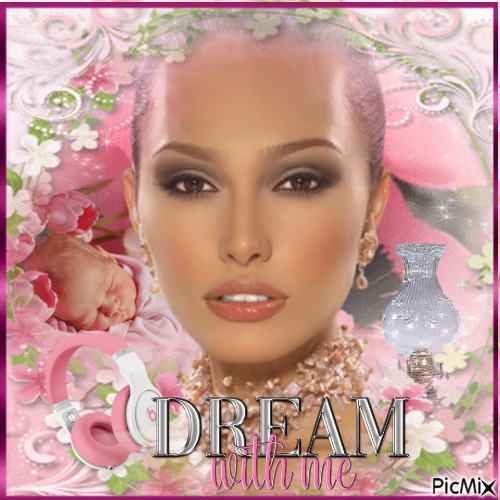dream with  me - png grátis