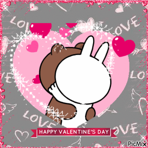 Happy Valentine's day - Besplatni animirani GIF