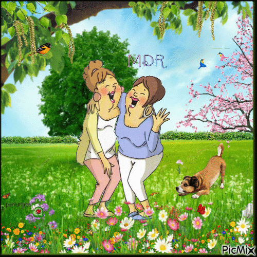le printemps - Bezmaksas animēts GIF