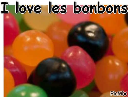 Les Bonbons <3 - ilmainen png