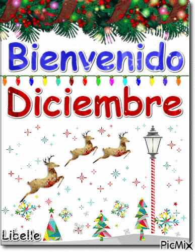 Bienvenido Diciembre! - Бесплатни анимирани ГИФ