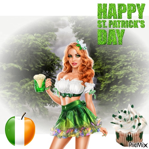 Happy St.Patricks Day - безплатен png