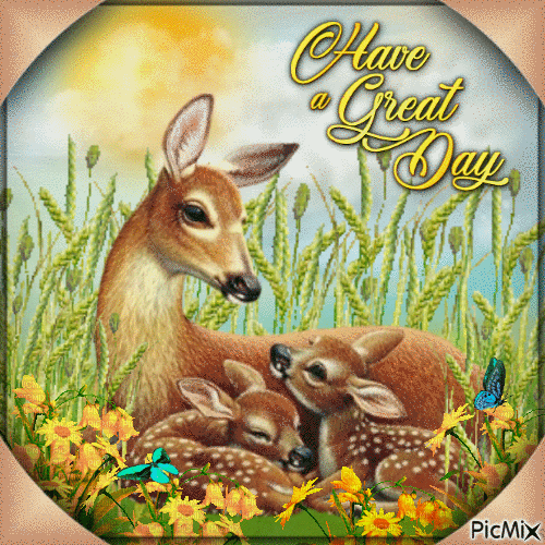 Have a great day - GIF animado grátis