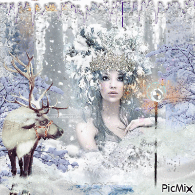 winter queen - Free animated GIF