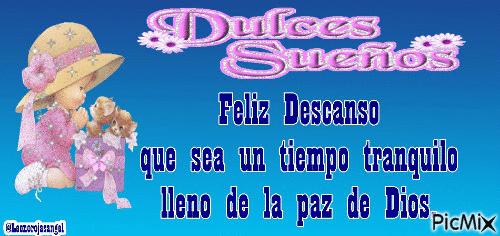 DULCES SUEÑOS - Безплатен анимиран GIF
