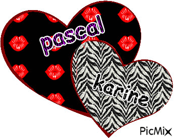 pascal et karine - Zdarma animovaný GIF