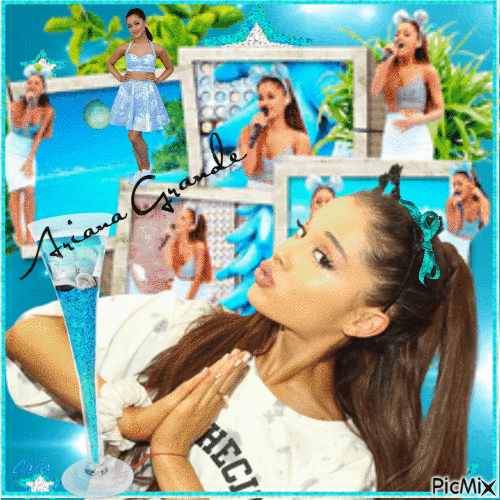 Ariana Grande Contest - Darmowy animowany GIF