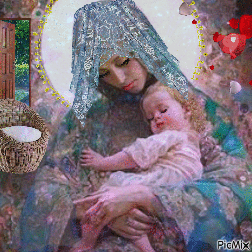Mother Most Holy. - Besplatni animirani GIF
