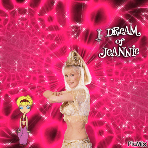 Jeannie - Animovaný GIF zadarmo