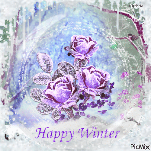 Happy Winter - Δωρεάν κινούμενο GIF