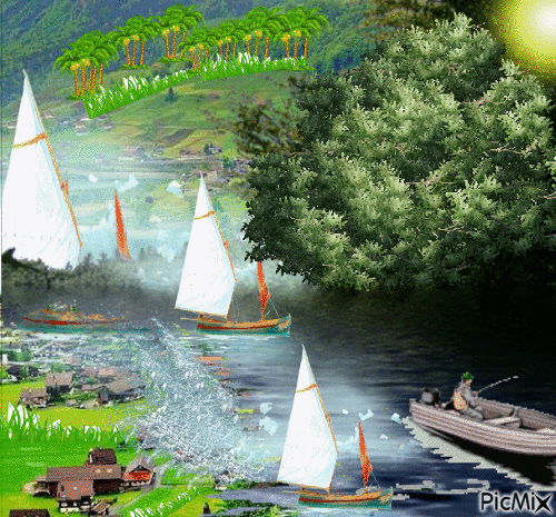 boats - Free animated GIF