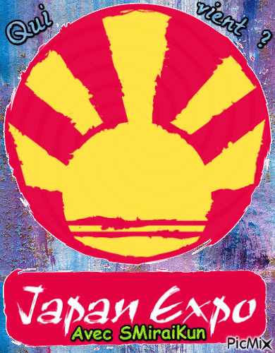 JAPAN Expo qui vient? - GIF animado grátis