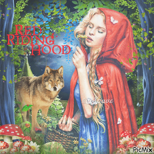 Red Riding Hood - Animovaný GIF zadarmo