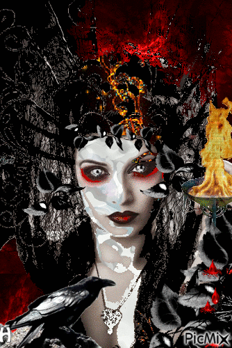 темная королева - Безплатен анимиран GIF