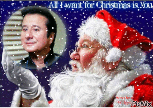 All I want for Christmas is Steve Perry - Animovaný GIF zadarmo