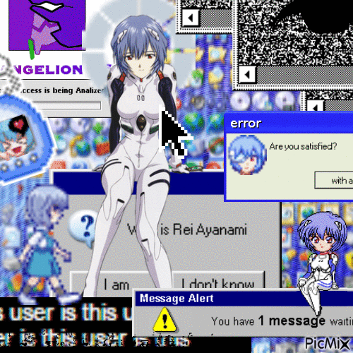 Evangelion 0//0 - Bezmaksas animēts GIF
