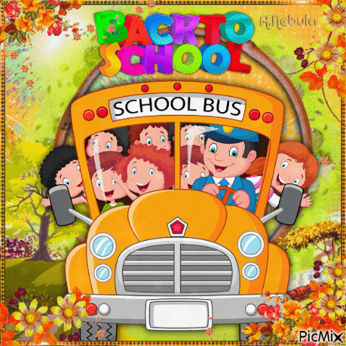 Back to school-contest - Бесплатный анимированный гифка