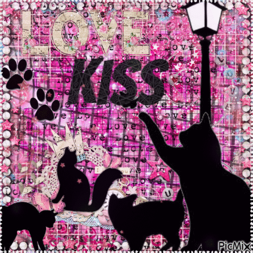 Love & Kiss | For A Competition - Бесплатный анимированный гифка