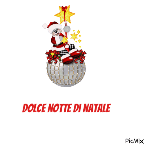 Dolce notte di Natale 💫 - Bezmaksas animēts GIF