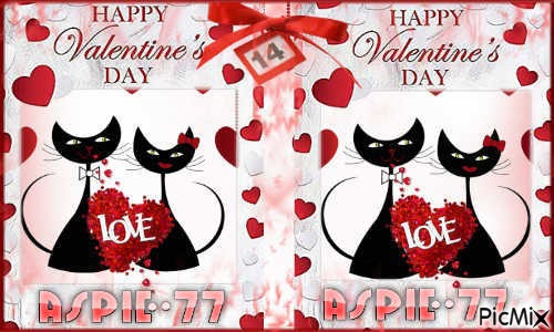 Ma bannière St Valentin - PNG gratuit