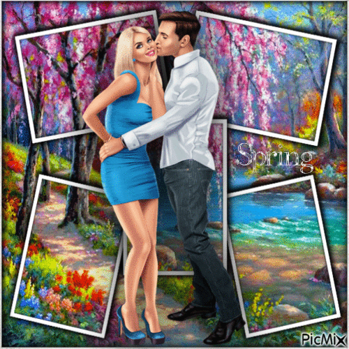 Spring Couple-RM-03-23-24 - Ingyenes animált GIF