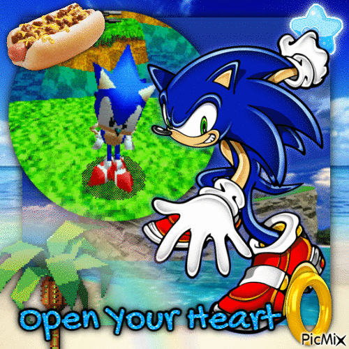 Open your Heart - Crush40 - GIF animate gratis