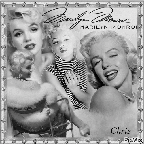 Marilyn Monroe - Gratis geanimeerde GIF