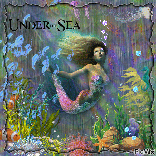 Under the sea - Nemokamas animacinis gif