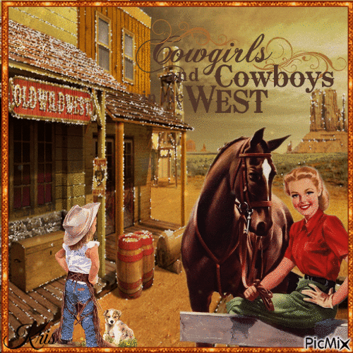 Cowgirl - Vintage