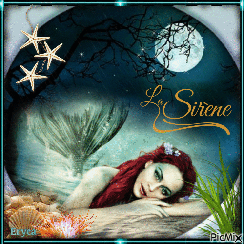 La sirène - Безплатен анимиран GIF