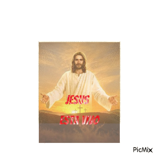 Jesus Vive - Ingyenes animált GIF
